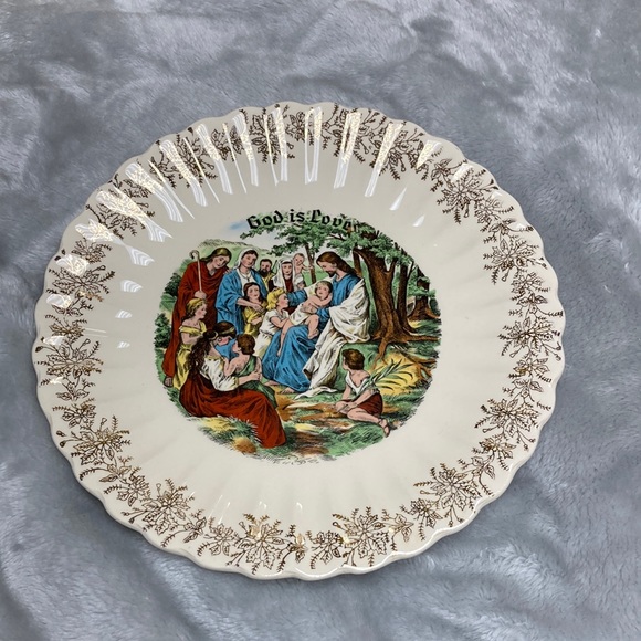 Vintage MCM first edition religious plate - Picture 1 of 4
